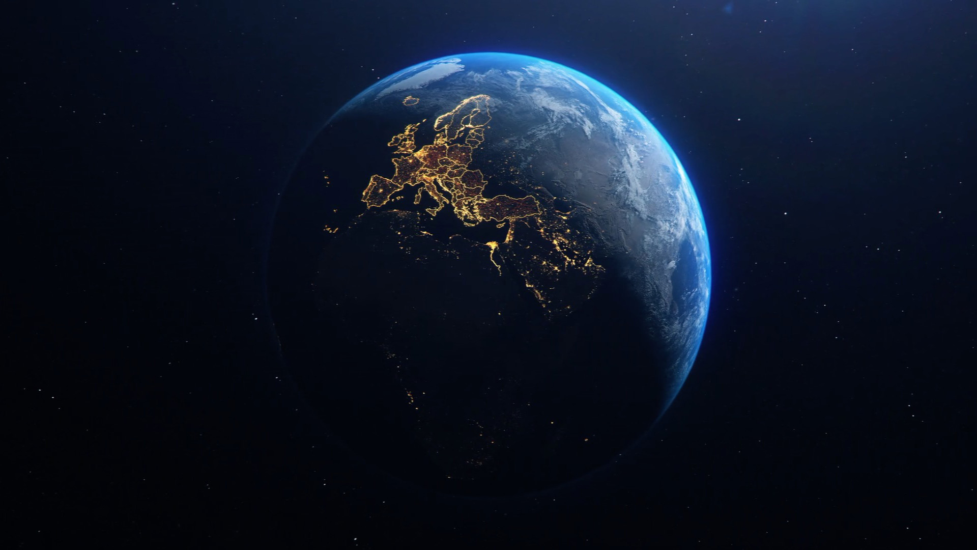 Earth viewed from space