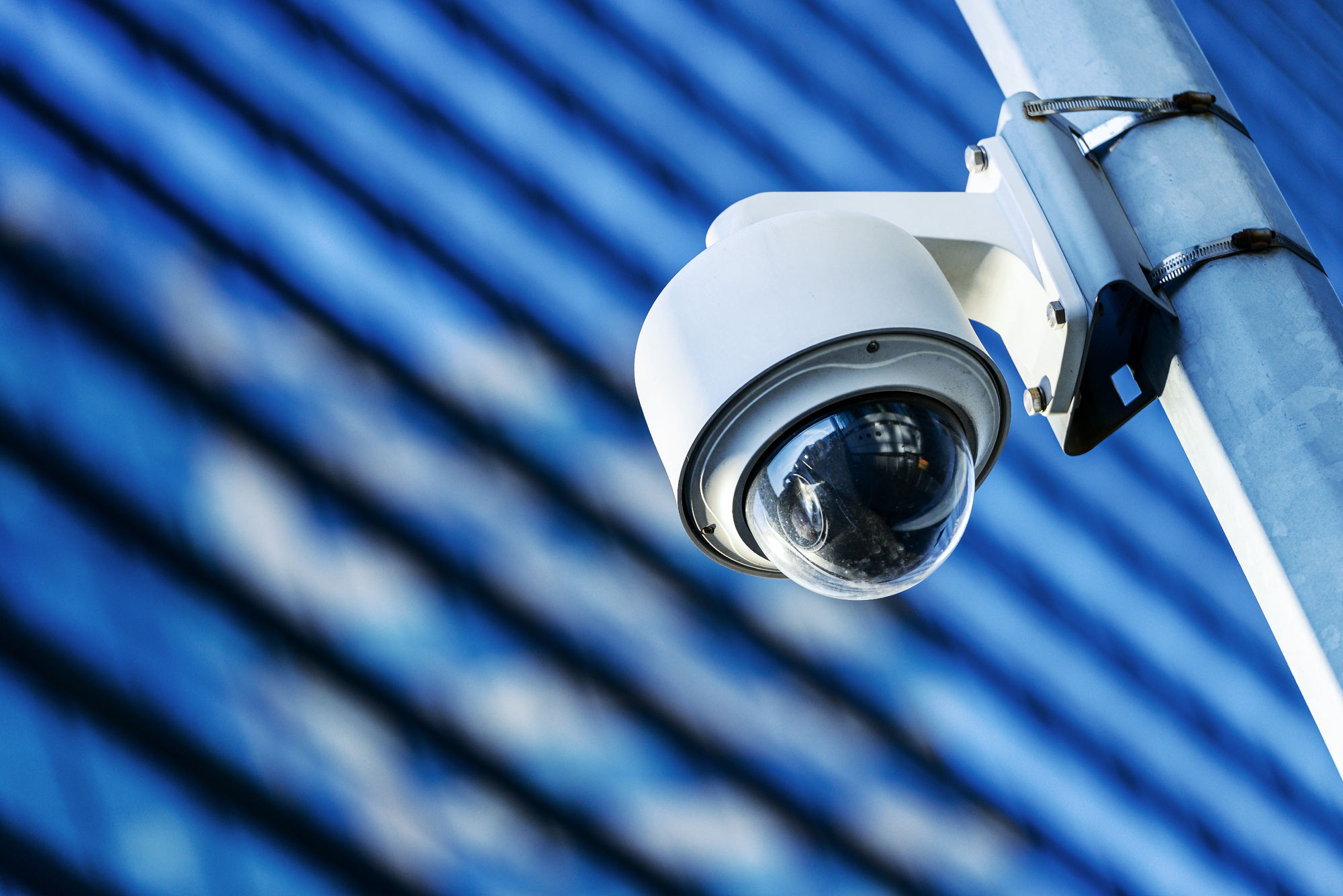 A security camera